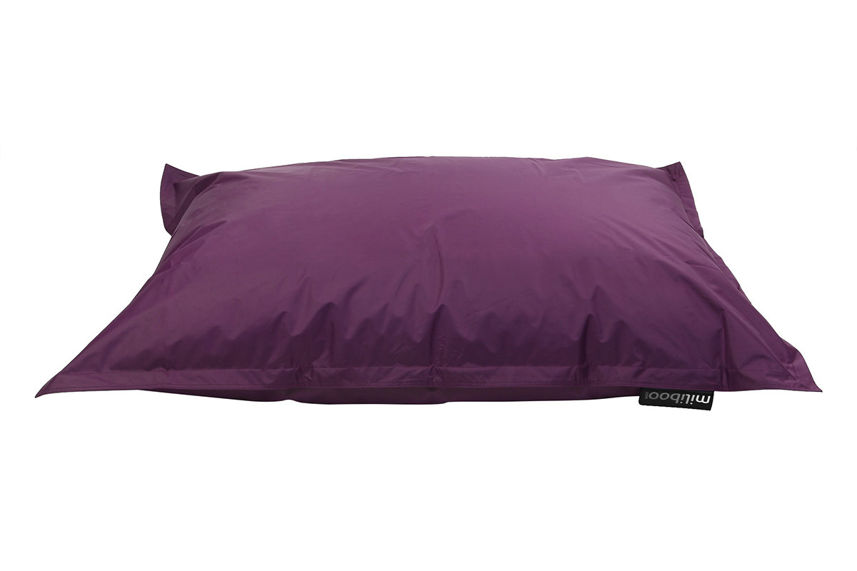 Housse de pouf gant prune BIG MILIBAG