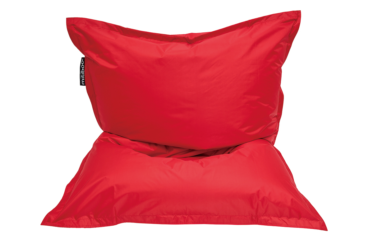 Housse de pouf gant rouge BIG MILIBAG