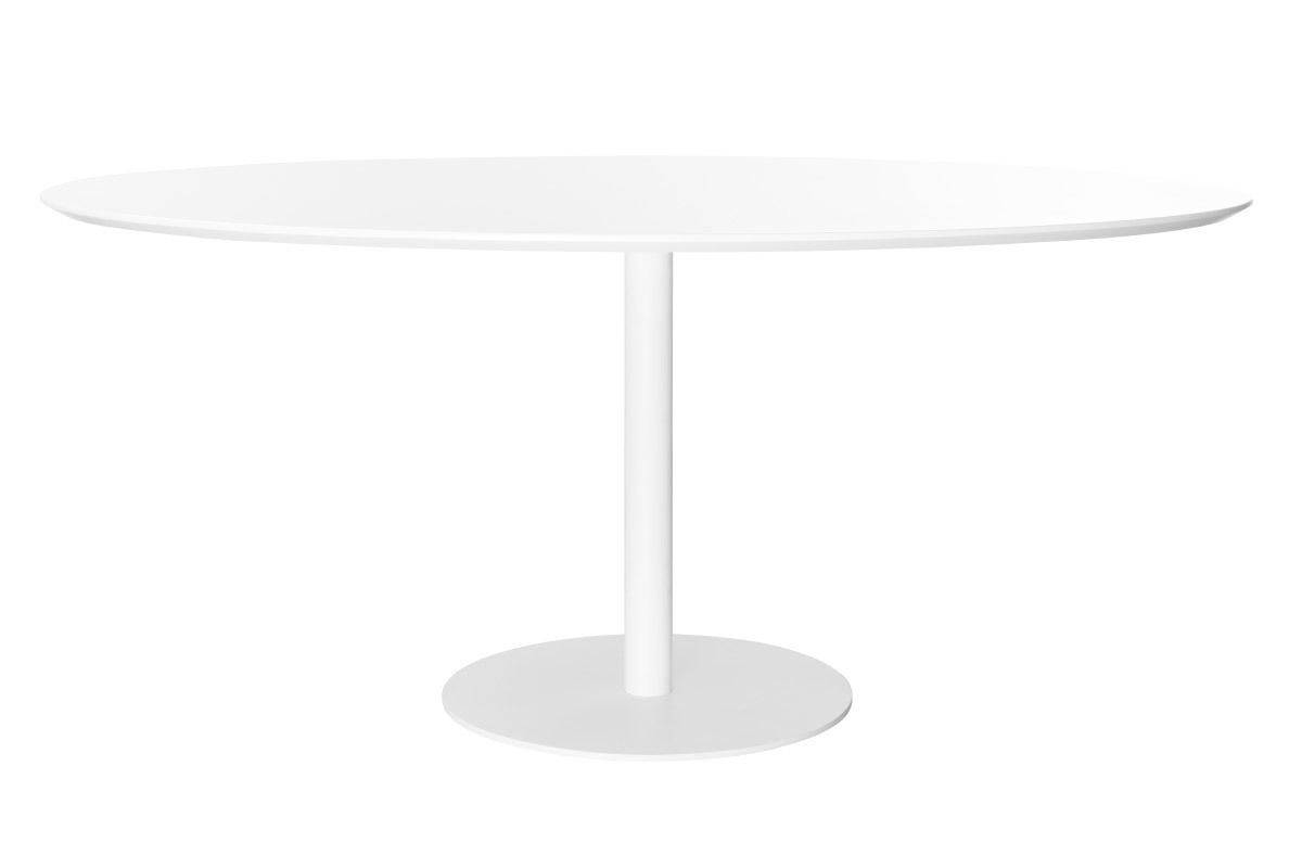 Table  manger design blanche ovale L170 cm HALIA