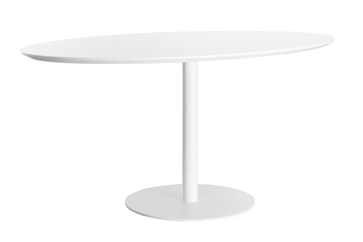 Table  manger design blanche ovale L170 cm HALIA