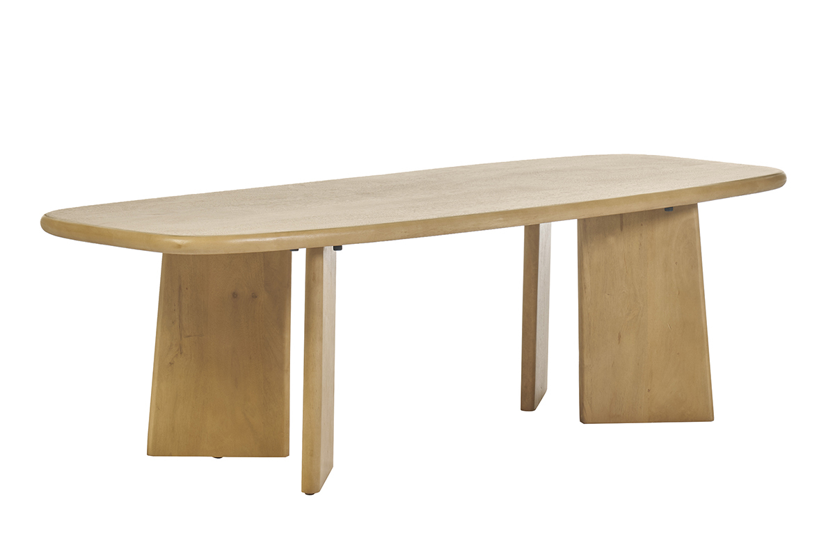 Table basse rectangulaire en bois manguier massif L120 cm SOTA