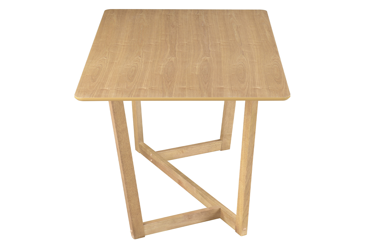 Table design rectangulaire en bois clair L150 cm KOUK