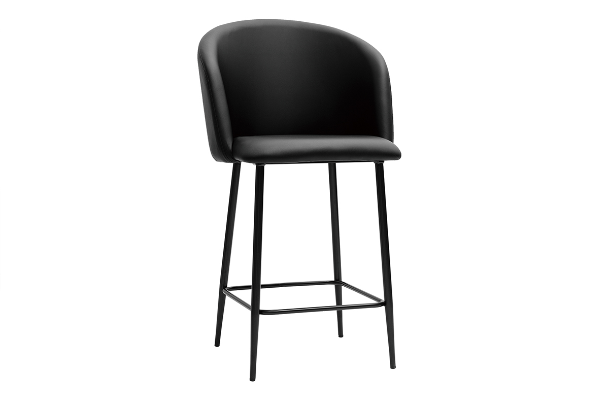 Tabouret de bar design noirs H68 cm VANITY