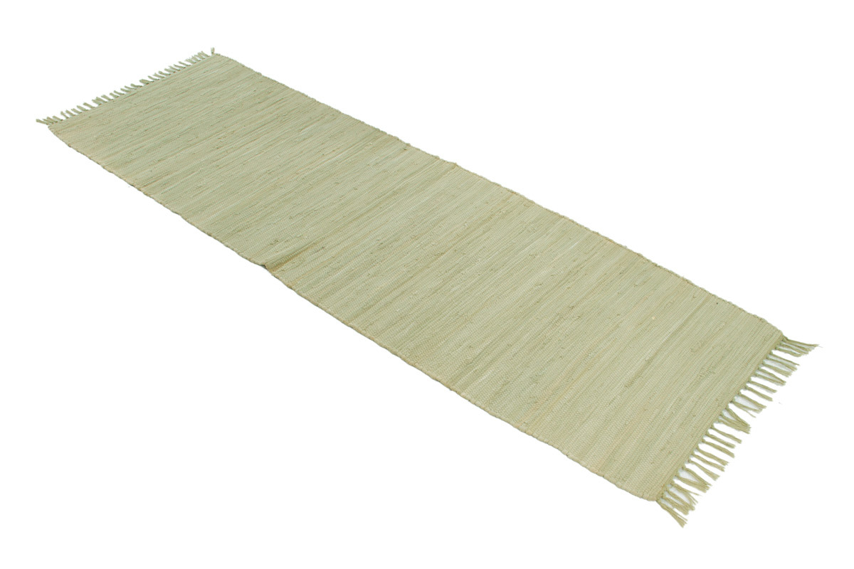 Tapis de couloir vert clair 60 x 200 cm AUBAGNE