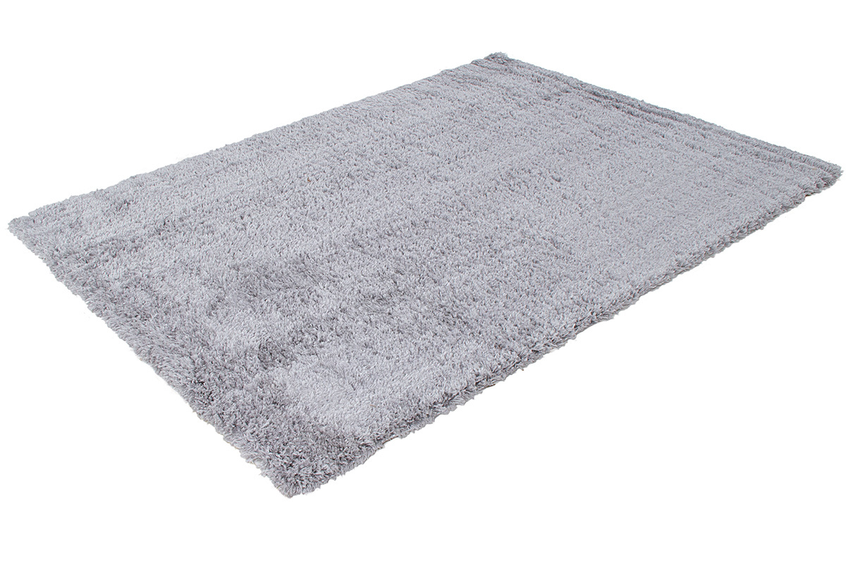 Tapis gris clair 160x230 cm PLUMA